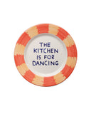 Frida Orange Dessert Plate Set-Of-Two