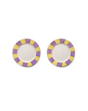 Pipa Lilac/Yellow Dinner Plate Set-Of-Two