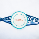 Fish Dessert Plate Set-Of-Two