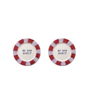 Frida Purple Dessert Plate Set-Of-Two