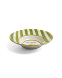 Loulou Green Pasta Plates Set-Of-Four