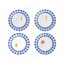SPF26 Tiles Dessert Plates Set X 4
